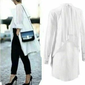 CAbi | Vacation Shirt Blouse #5057 White (SZ - M)